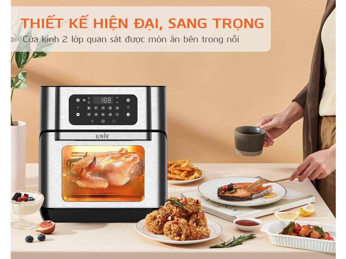 Lòng nồi Inox 304 và khay tháo rời dễ vệ sinh