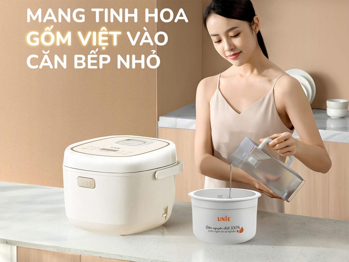 Gia nhiệt 3D + Fuzzy Logic cho cơm chín đều