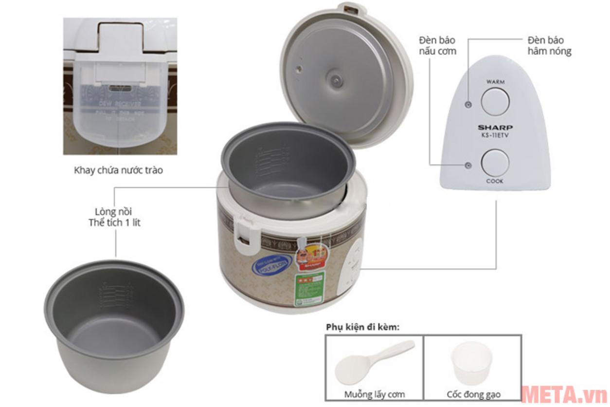 Công nghệ 2D giúp cơm chín đều
