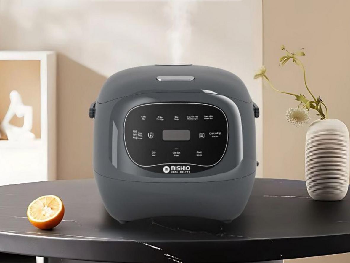 Tổng quan Nồi cơm điện sứ dưỡng sinh Mishio MK365
