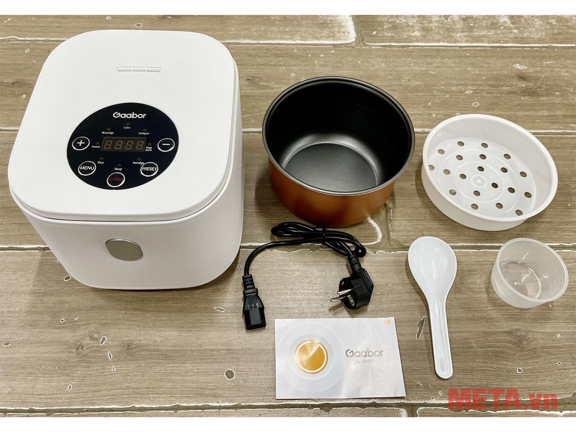 Tổng quan Nồi cơm điện thông minh Gaabor GR-S25D 1L