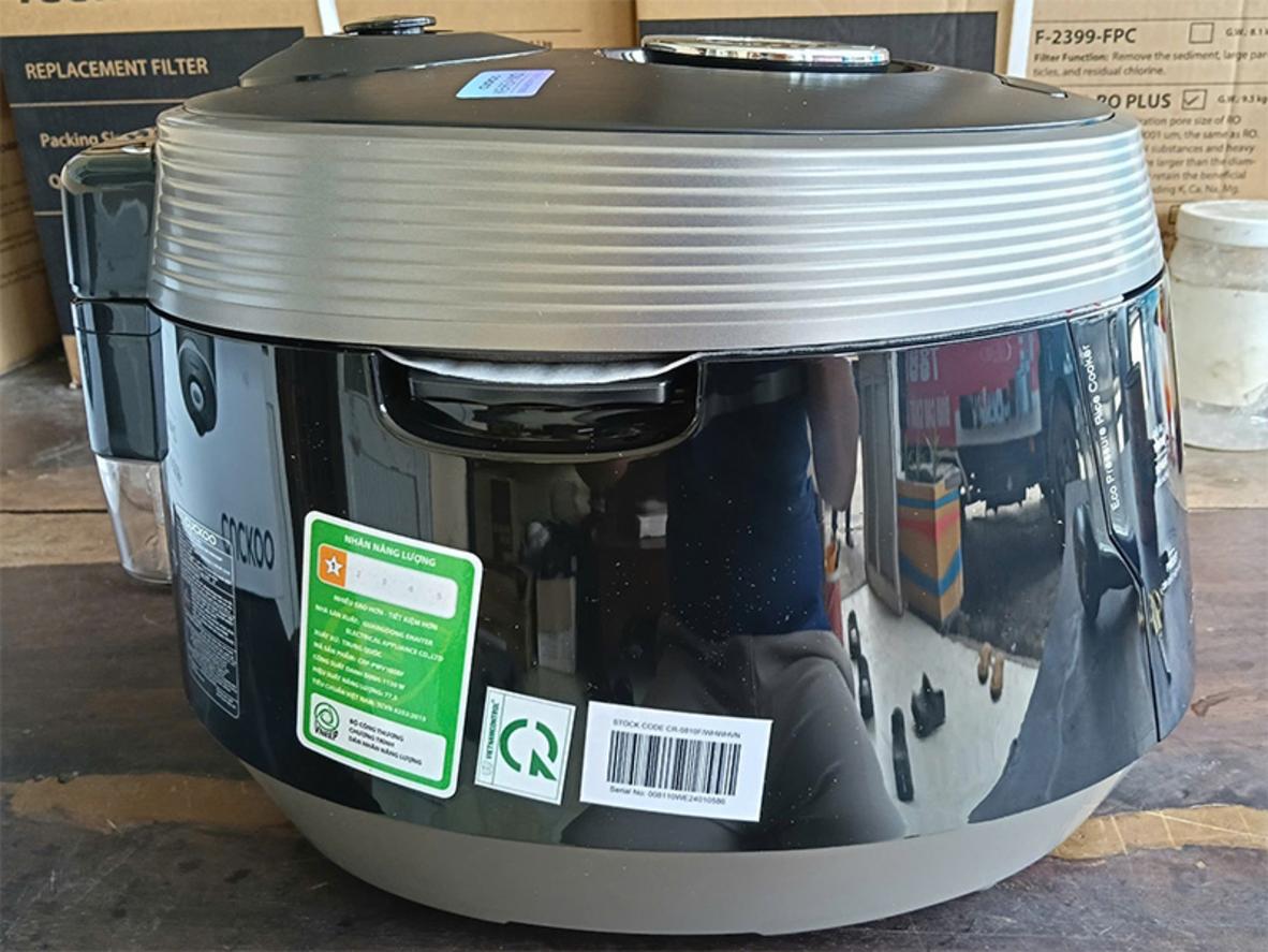 Tổng quan Nồi cơm điện tử áp suất Cuckoo 1.8L CRP-PWV1008F/BKDSCRVNCV