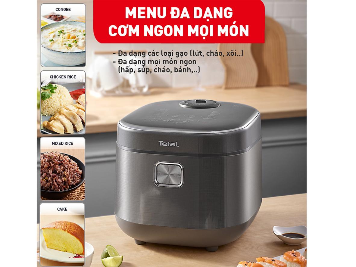 14 chế độ nấu cho phép nấu đa dạng món Việt.