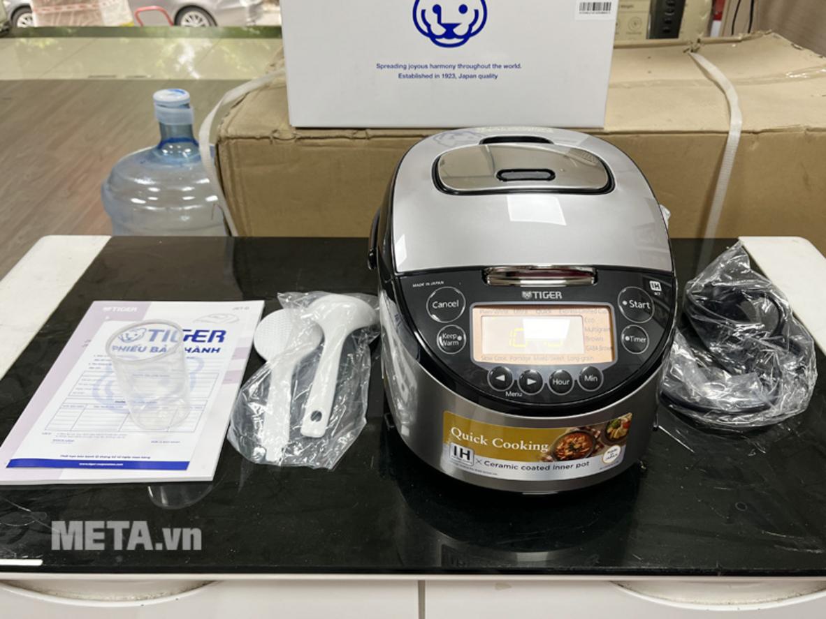 Tổng quan Nồi cơm điện tử cao tần Tiger JKT-D10V (1 lít)