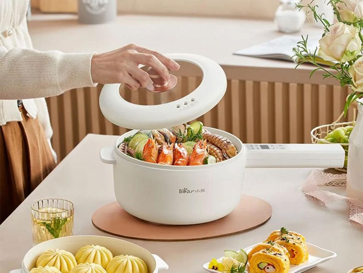 Tổng quan Nồi điện đa năng Bear DRG-P16K5 - 1.6 lít