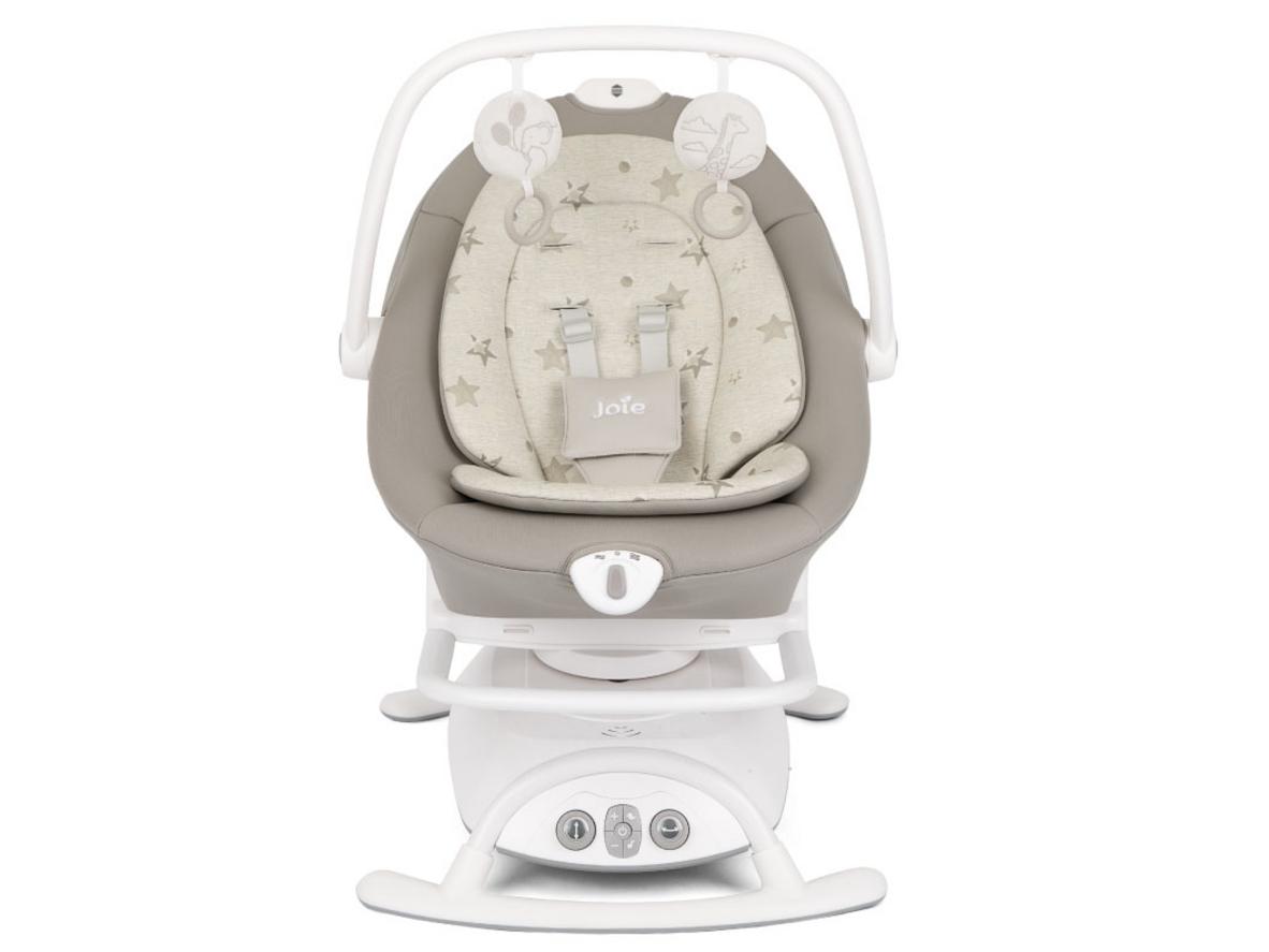 Tổng quan Nôi đưa trẻ em Joie Sansa 2 in 1 Cosmo Tan