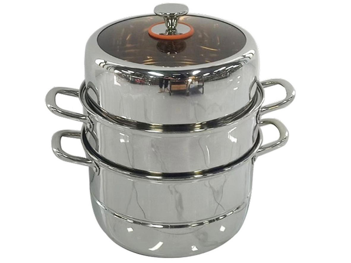Tổng quan Nồi hấp 3 tầng inox Syntex SS32