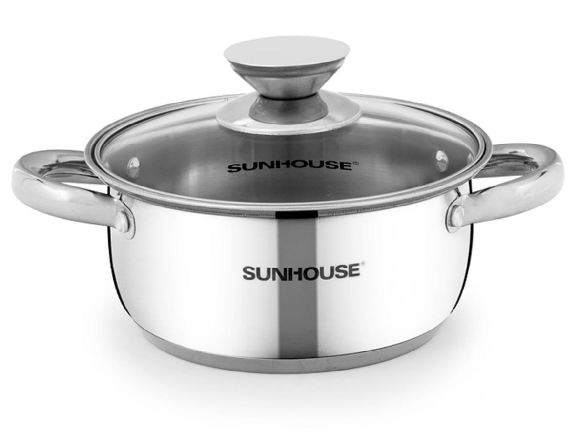 Tổng quan Nồi Inox 3 đáy Sunhouse SH22116