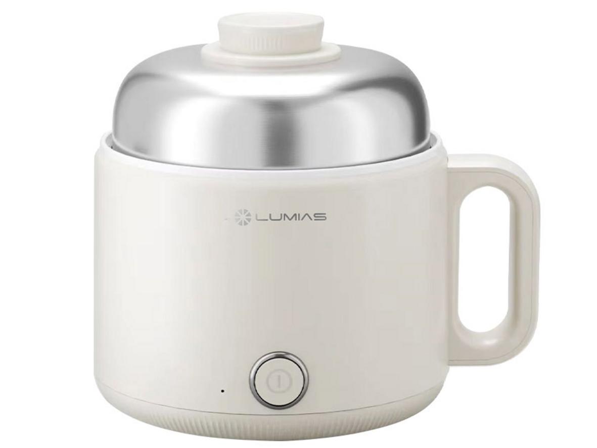 Tổng quan Nồi lẩu điện đa năng Lumias LM-PM606 có khay hấp (1.6 lít - 500W, 2 mức nhiệt)