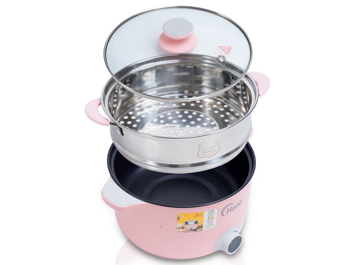 Tổng quan Nồi lẩu điện đa năng mini Hare HR-MF2506 (2.5 lít)
