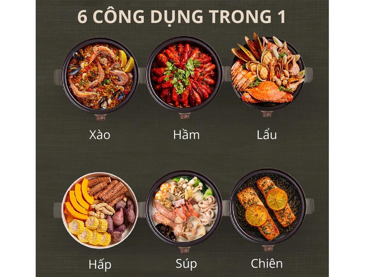 Tổng quan Nồi lẩu điện Mishio MK348 4 lít