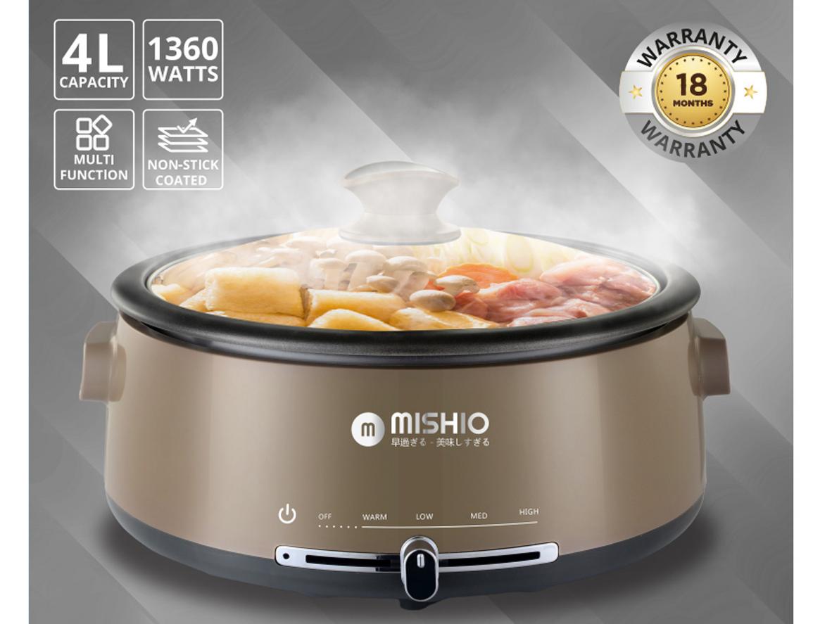 Tổng quan Nồi lẩu điện Mishio MK348 4 lít