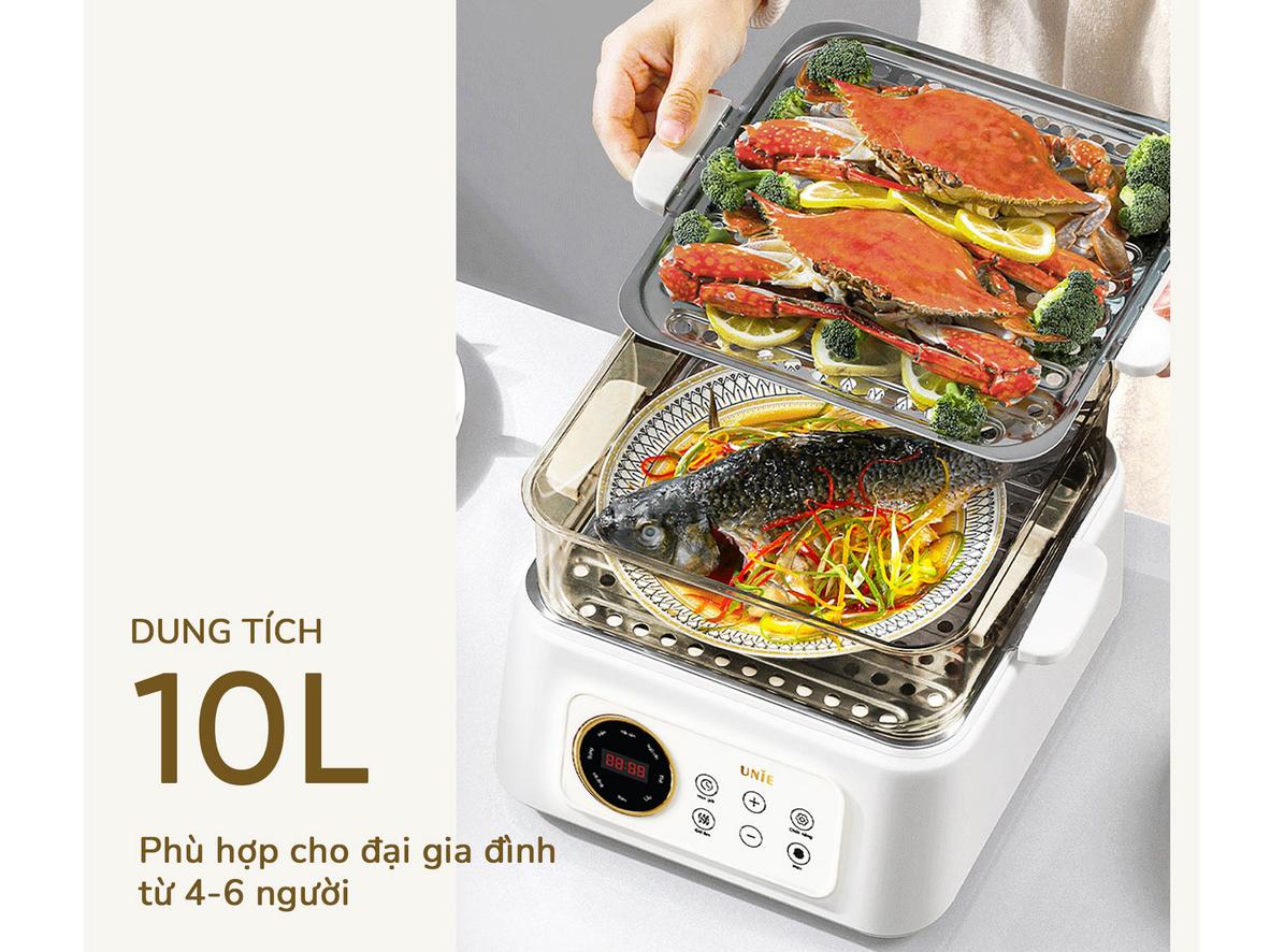 Tổng quan Nồi lẩu hấp đa năng Unie UE668