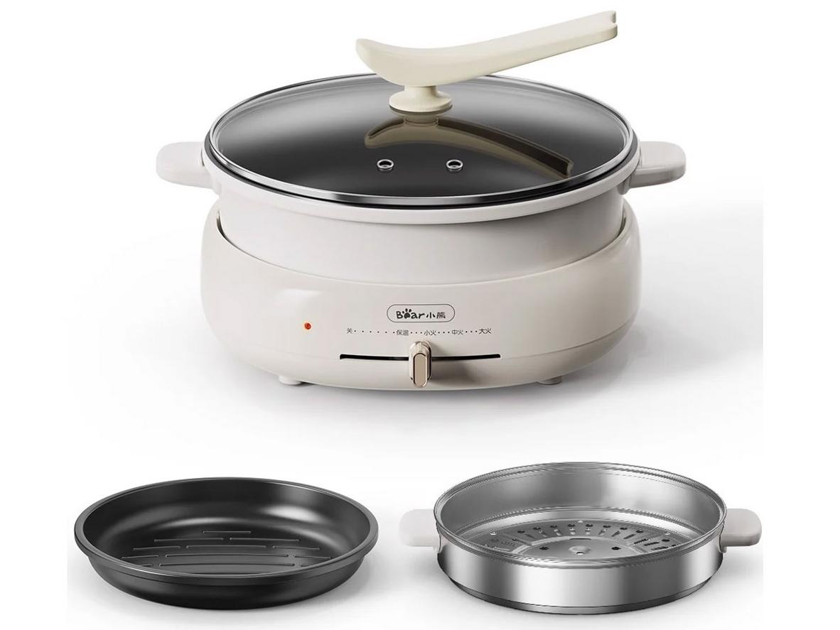 Tổng quan Nồi lẩu nướng đa năng Bear DHG-C40W2