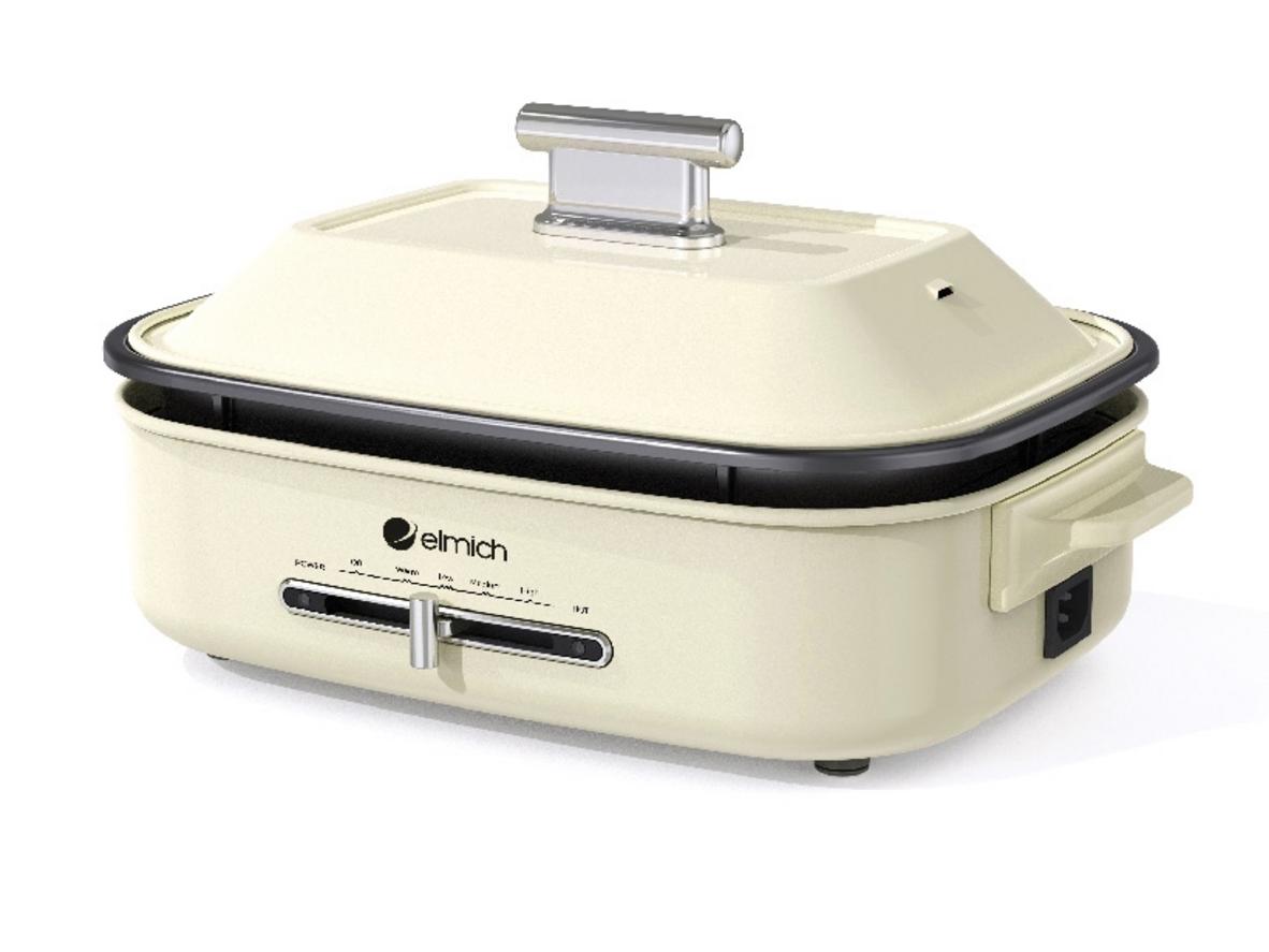 Tổng quan Nồi lẩu nướng đa năng Elmich MCE-3909OL