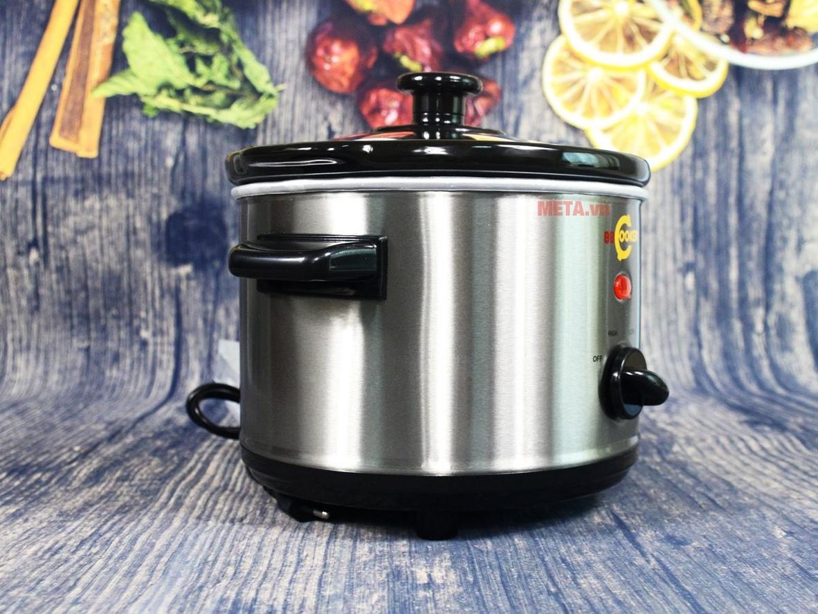 Tổng quan Nồi nấu cháo chậm BBcooker BS15 (1,5 lít)