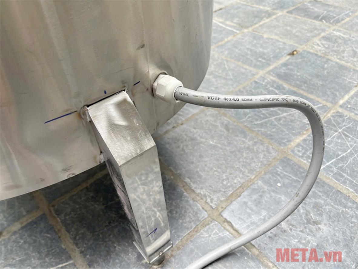 Tổng quan Nồi nấu cháo công nghiệp 100 lít NC100 (Công nghệ dầu dẫn nhiệt)