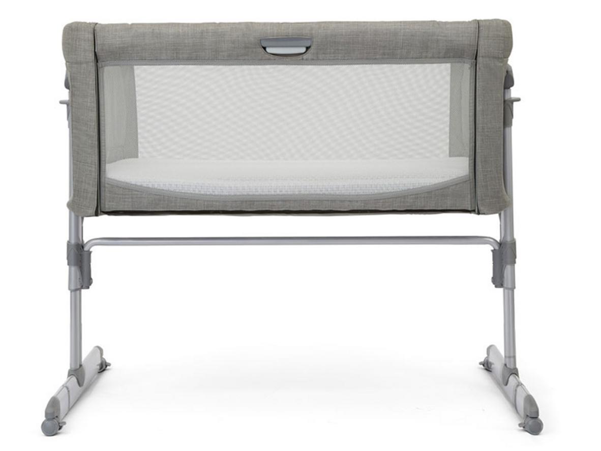 Nôi ngủ cạnh giường Joie Roomie Glide Foggy Gray