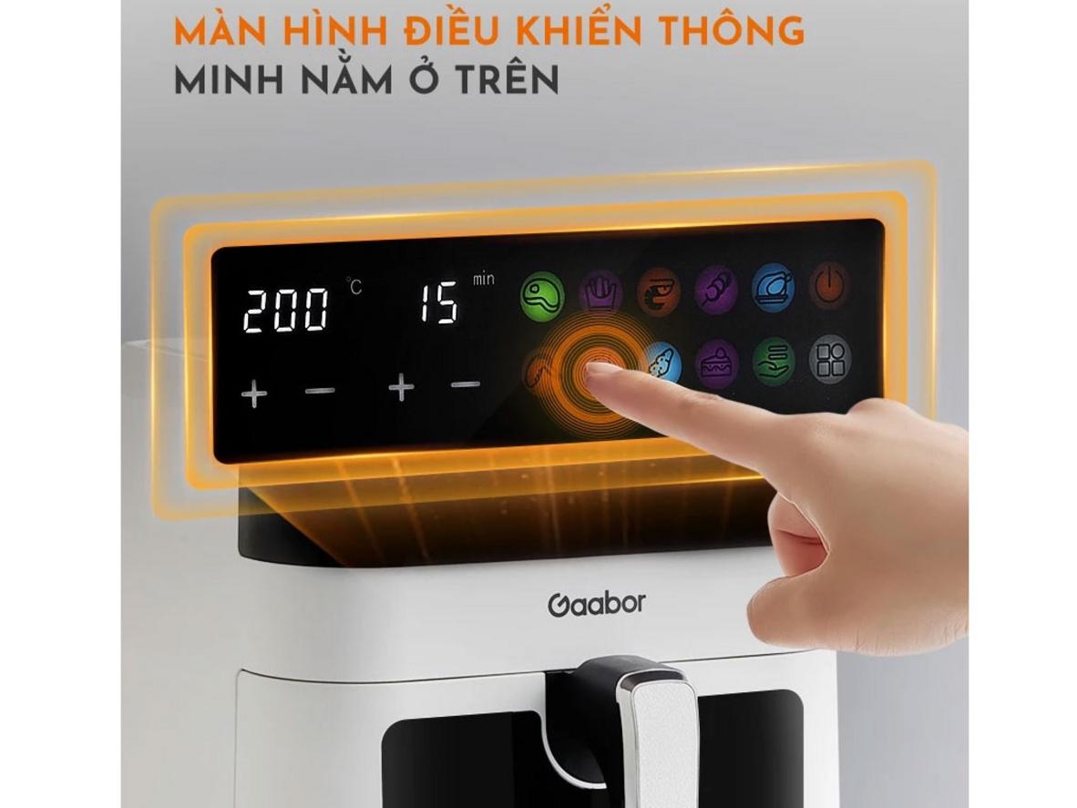 Công nghệ luồng khí nóng 360° cho món ăn giòn đều