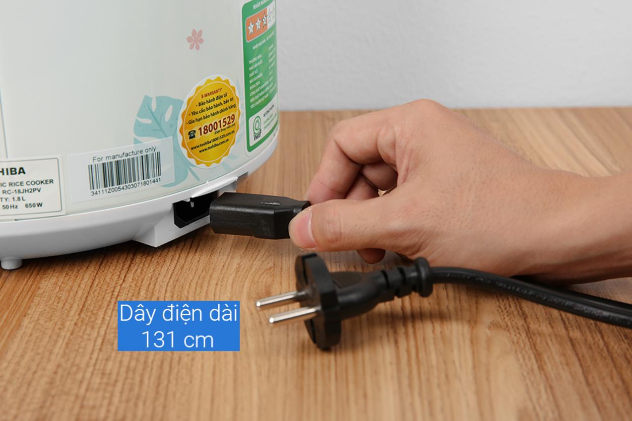 Nấu nhanh nhờ công suất 650W và công nghệ 1D.