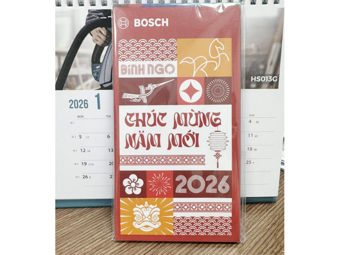 Set bao lì xì Tết 2026