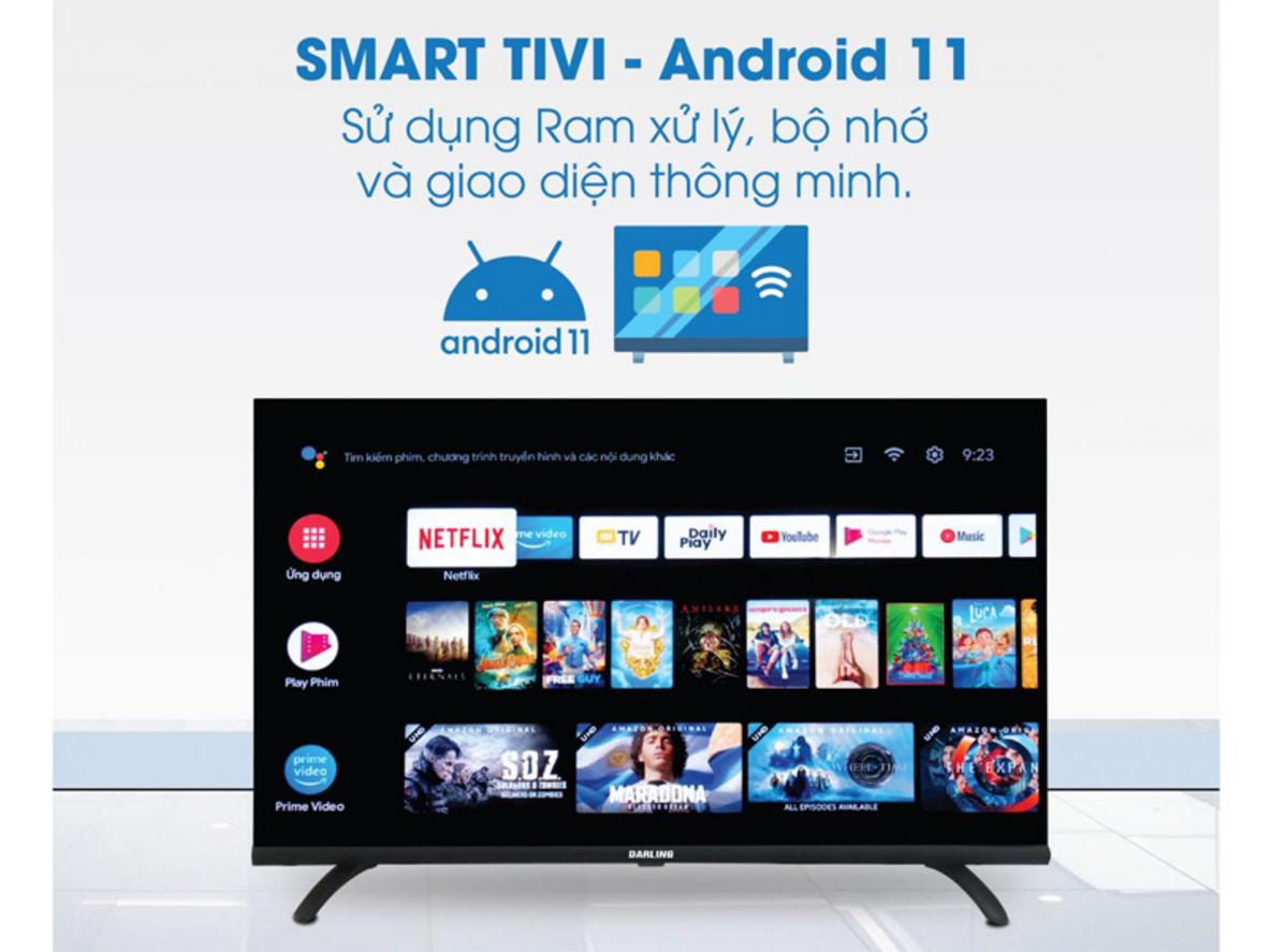 Kết nối đa dạng và đầu thu kỹ thuật số DVB-T2 tích hợp