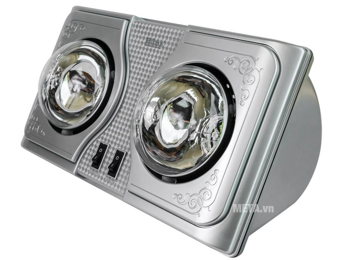 Công suất 550W cho cảm giác ấm ngay lập tức.