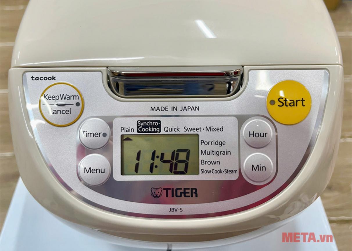 Tacook: nấu cơm và hấp cùng lúc