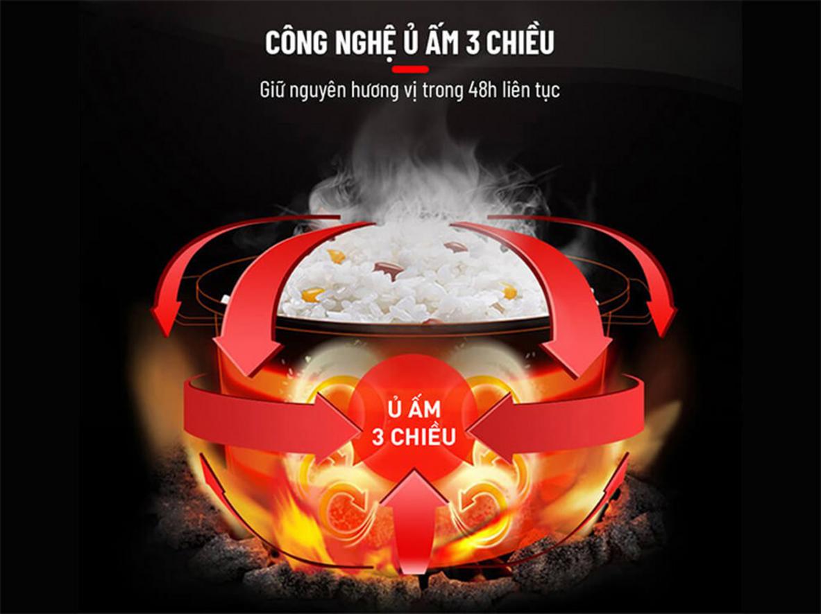 Vỏ Inox bền và thiết kế đơn giản