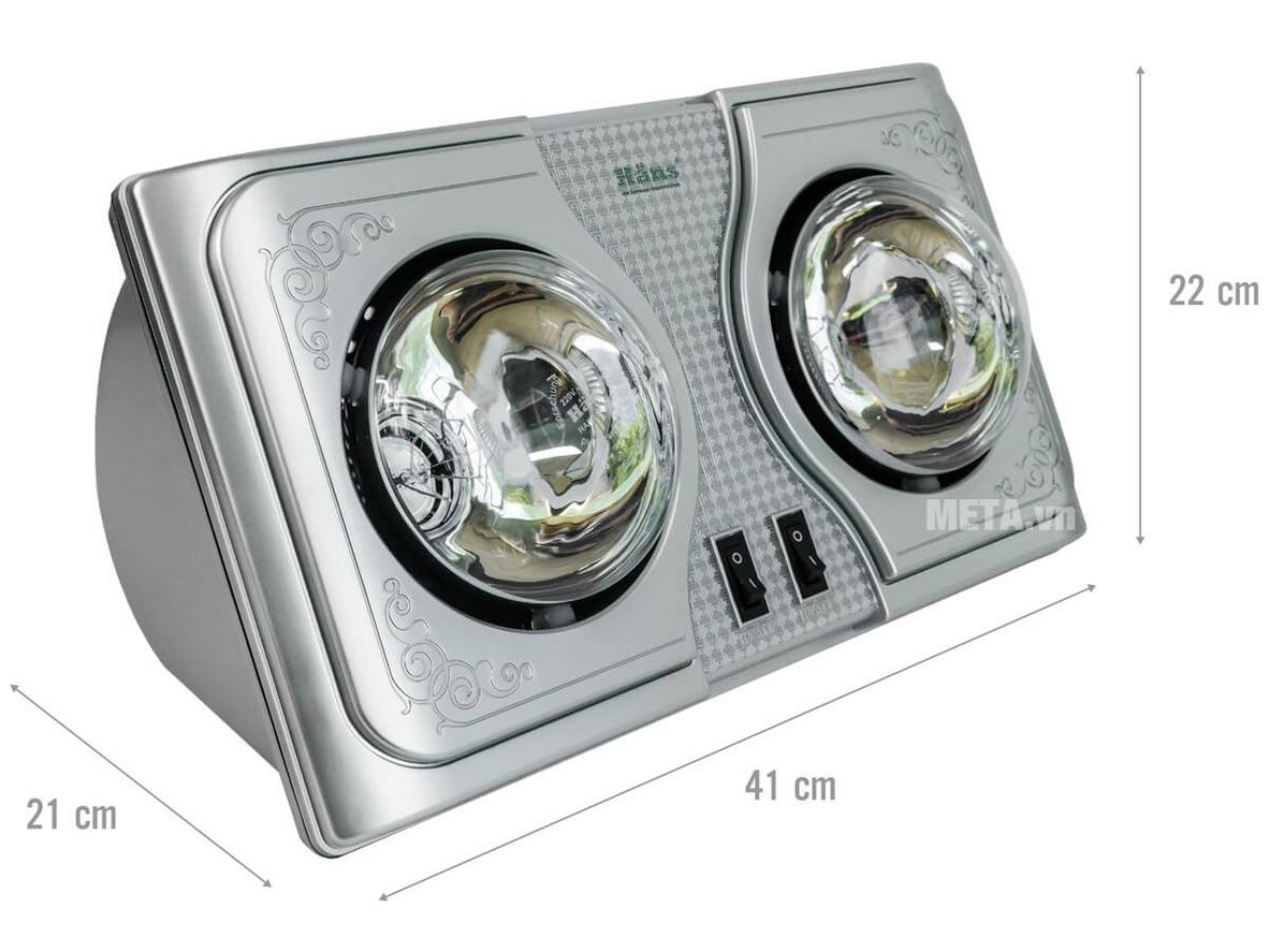 Thiết kế nhỏ gọn, lắp đặt đơn giản.