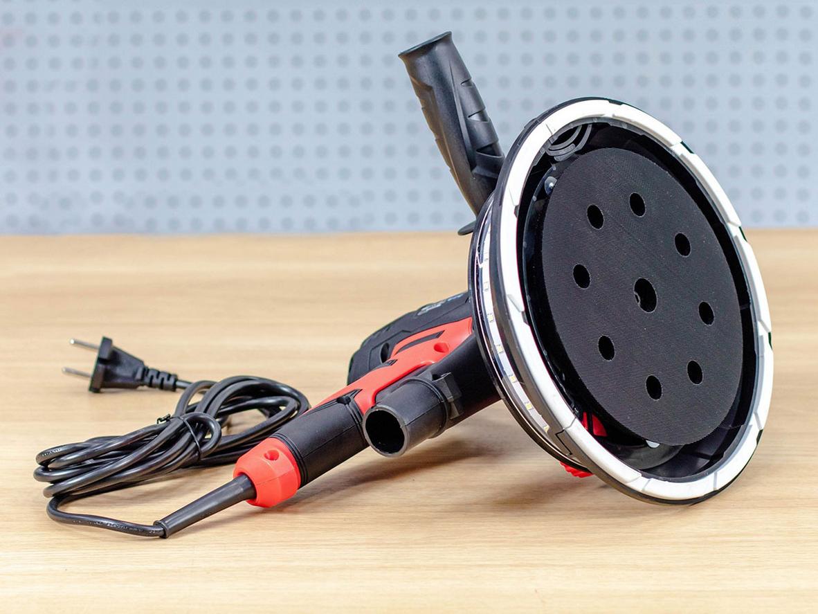 Bảng điều chỉnh tốc độ minh họa 5 mức phù hợp nhiều loại bề mặt.