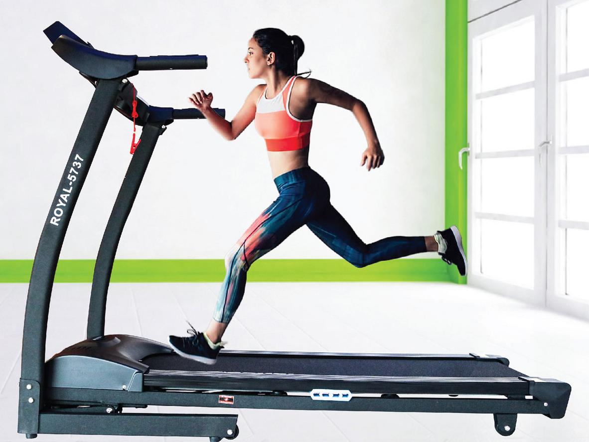 Tốc độ linh hoạt cho mọi mức tập: 0.8–12 km/h (Royal 5737)