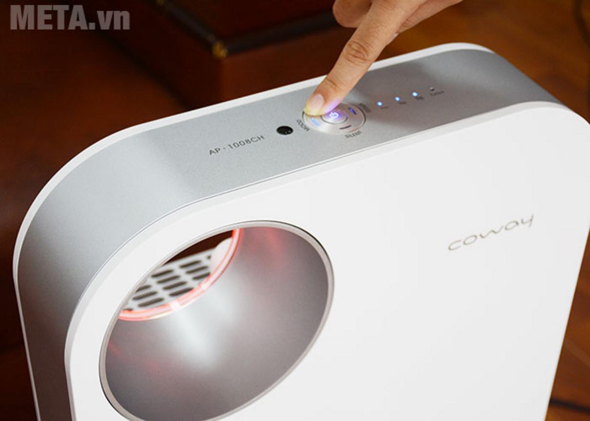 Vận hành êm ái của Coway AP-1008CH