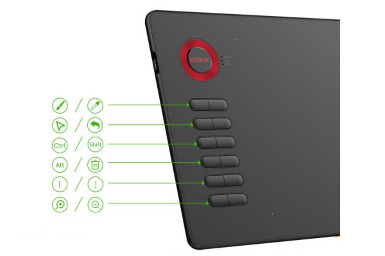 12 phím tắt và Quick Dial giúp thao tác nhanh