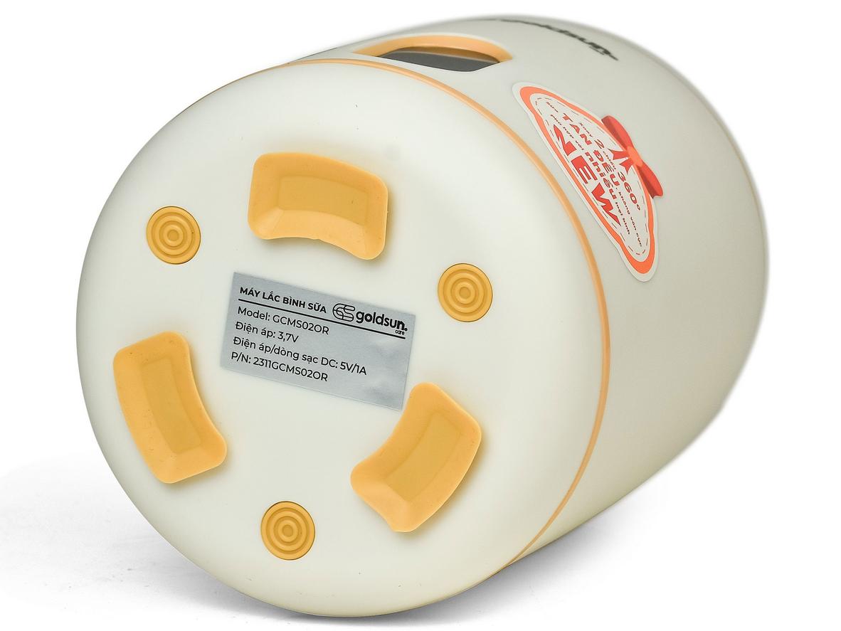 Cơ chế xoay đảo chiều 360° giúp sữa tan mịn, giảm bọt và đầy hơi