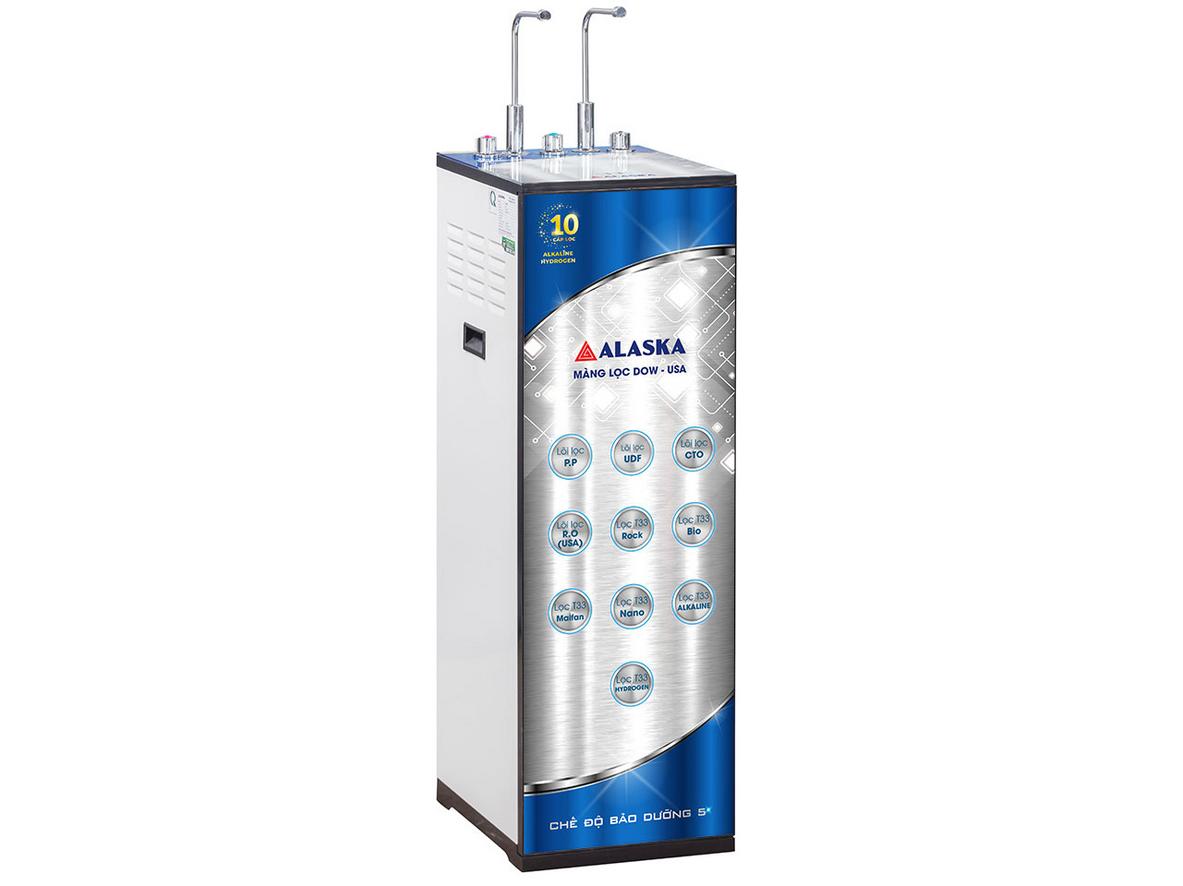 10 cấp lọc với màng RO DOW Mỹ giúp nước sạch hơn mỗi ngày.