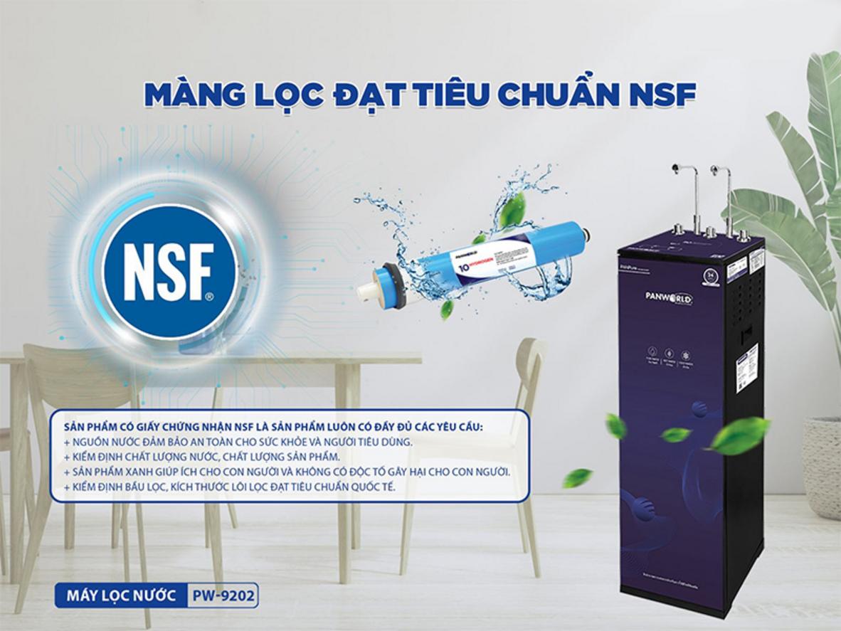 Hệ thống 10 lõi lọc với màng RO