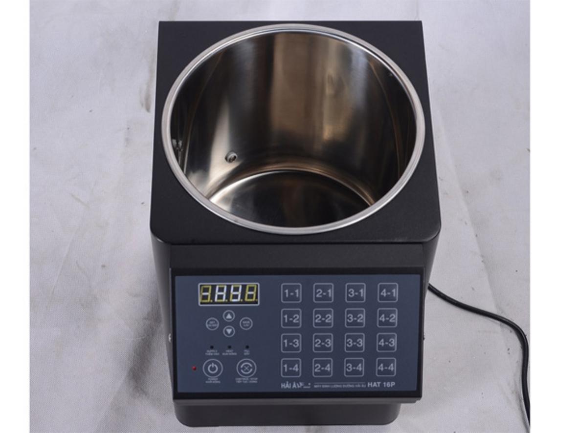 16 mức định lượng giúp kiểm soát độ ngọt đồng đều
