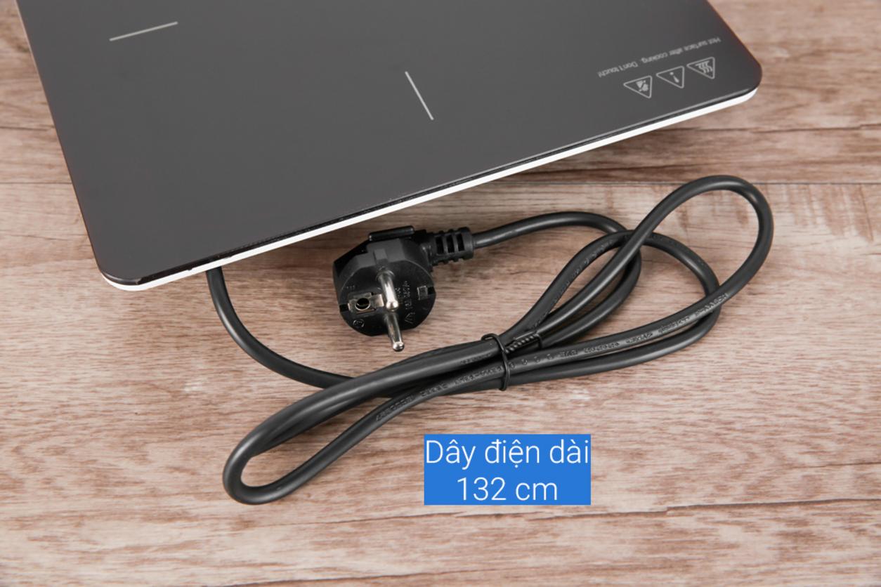 Công suất 2000W giúp nấu nhanh hơn.