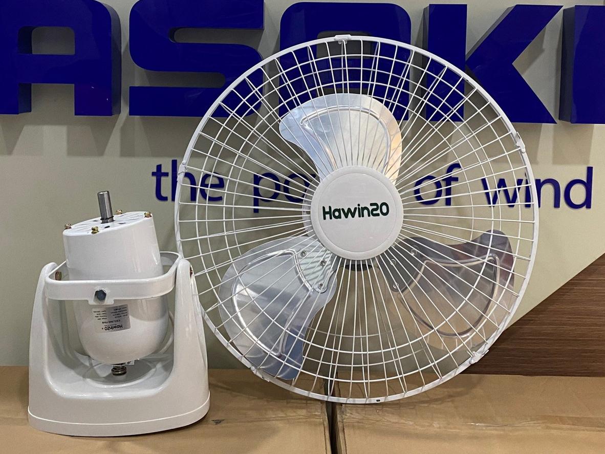 3 cánh hợp kim nhôm bền chắc, motor lõi đồng