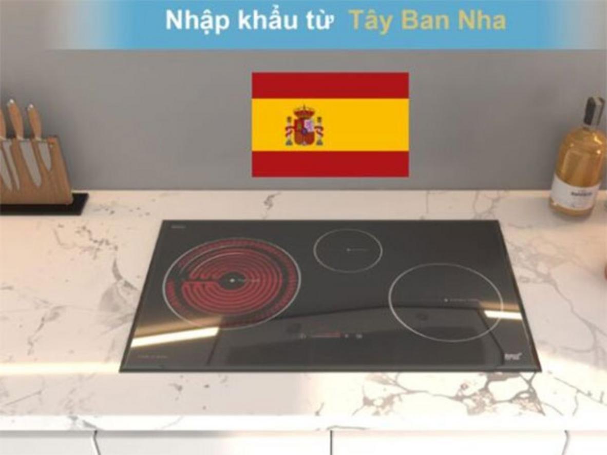 3 vùng nấu linh hoạt cho nhiều kiểu nồi và món ăn