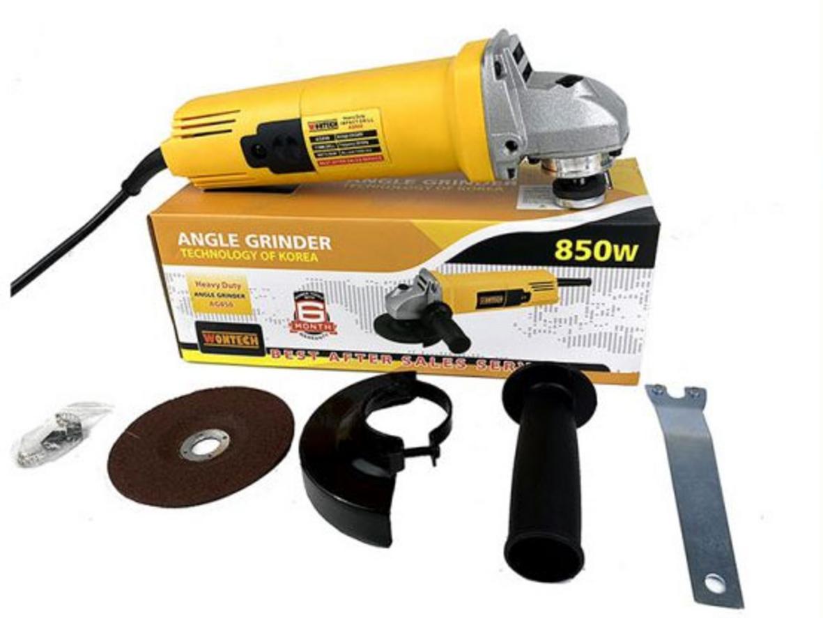 Công suất 850W giúp mài cắt nhanh và ổn định
