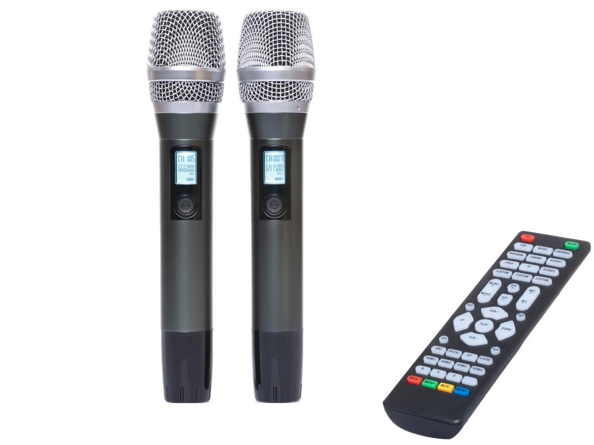 Công suất 2 kênh 600W RMS cho trải nghiệm hát mạnh mẽ