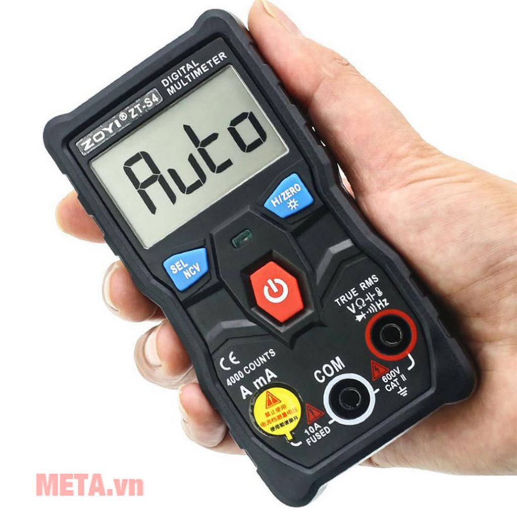 Smart mode và Auto-range giúp đo nhanh, dễ dùng hơn.