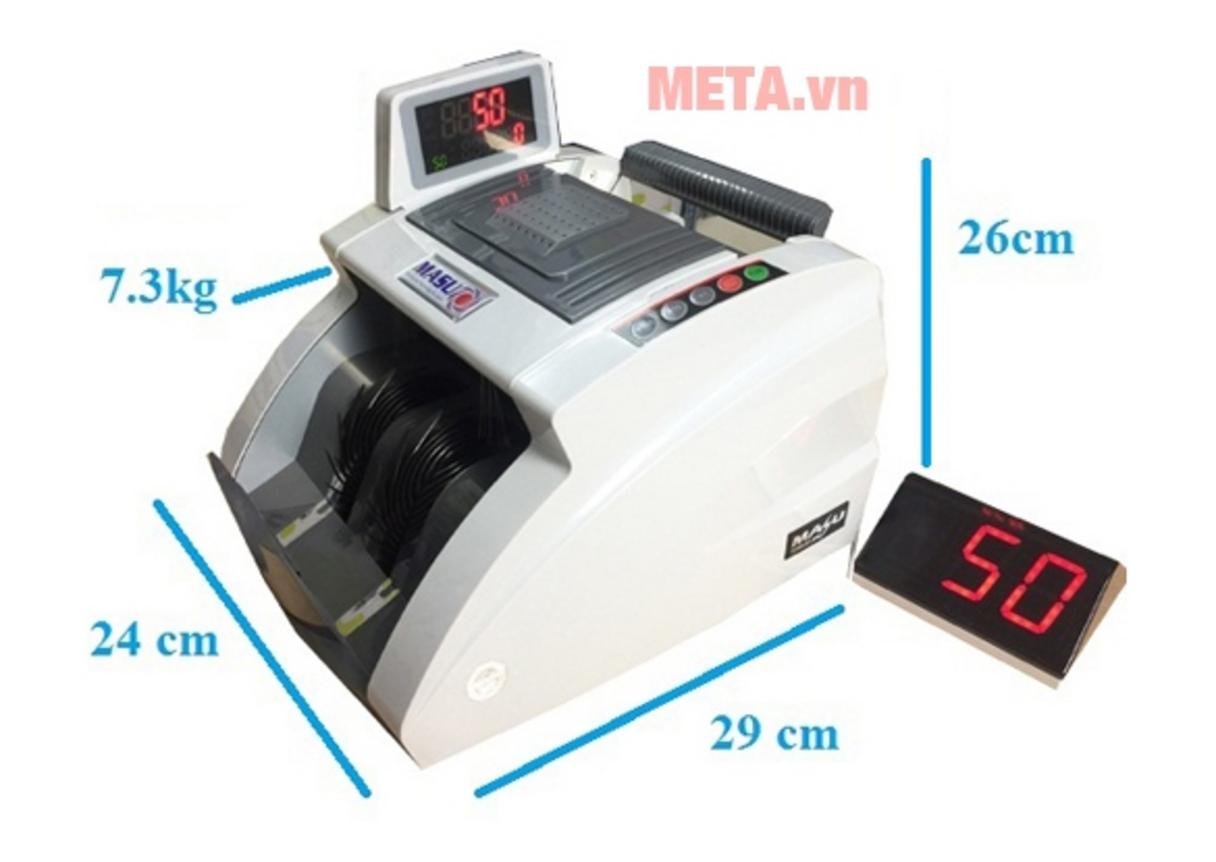 Khả năng phát hiện tiền giả Polyme của Masu 666