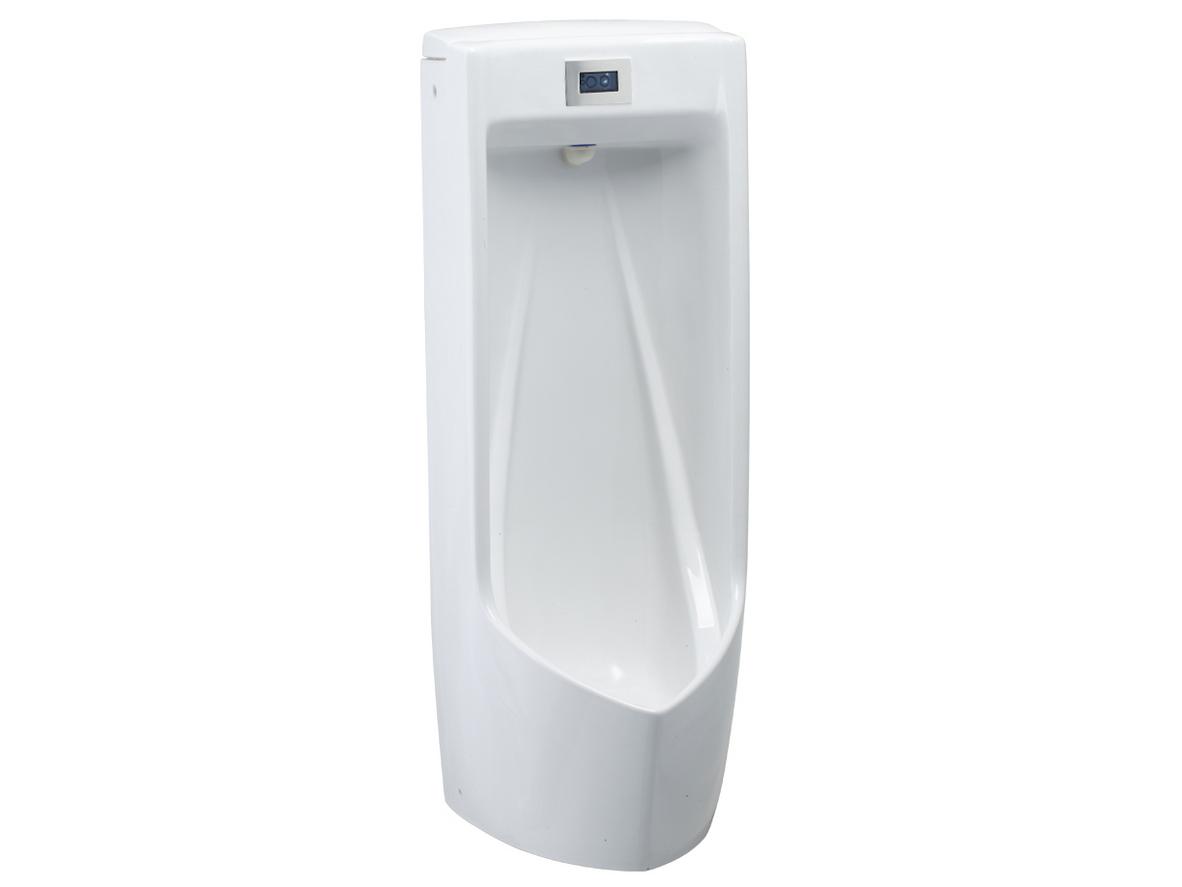 Tổng quan Bệ tiểu nam cảm ứng treo tường Caesar UA0283 (gồm bộ xả A640)