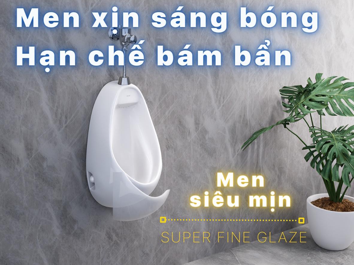 Tổng quan Bệ tiểu nam treo tường Caesar U0221