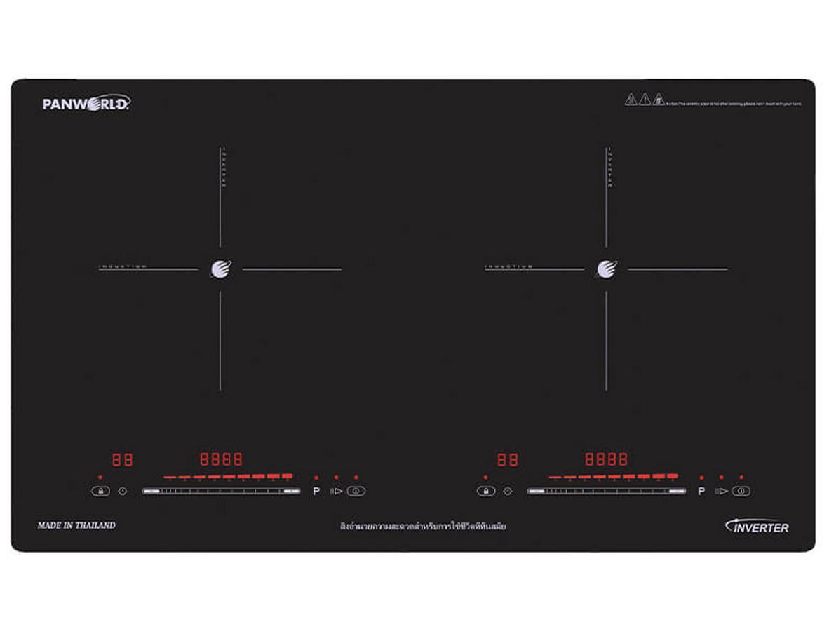 Tổng quan Bếp đôi điện từ Panworld PW-1981
