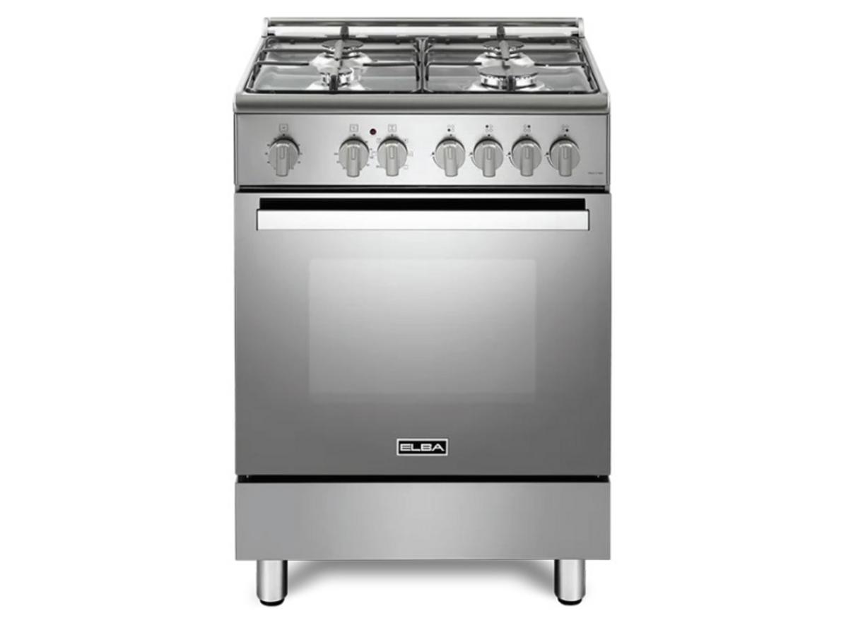 Tổng quan Bếp gas 4 vùng nấu kết hợp lò nướng Elba CXX 664 MLVN 60cm