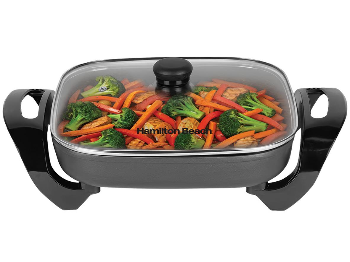Tổng quan Bếp lẩu nướng điện đa năng Hamilton Beach 4L - 010757